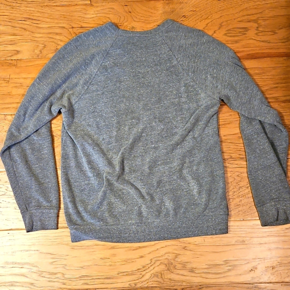 Bella + Canvas Mama Sweatshirt Gray Large Women Cozy Soft Mom Mother Crew Neck - Picture 6 of 6